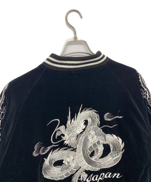 hoshihime（ホシヒメ）hoshihime (ホシヒメ) ベロアスタジャン ブラック サイズ:4Lの古着・服飾アイテム