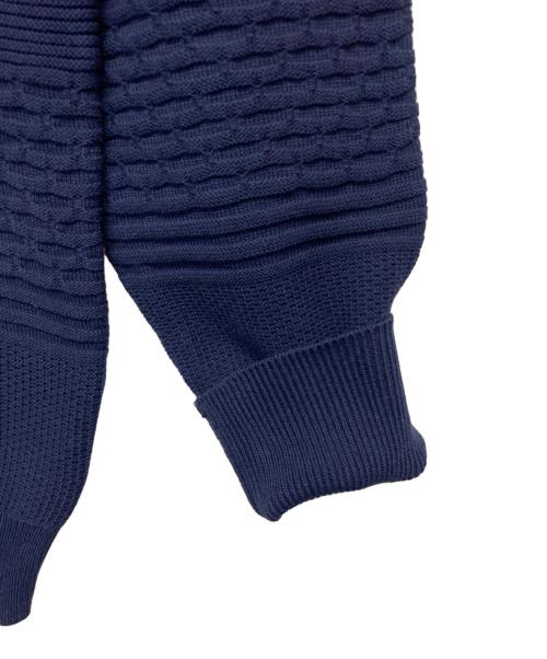 Adam et Rope（アダム エ ロペ）Adam et Rope (アダム エ ロペ) 薄手ニット ネイビー サイズ:Ｍ 未使用品の古着・服飾アイテム