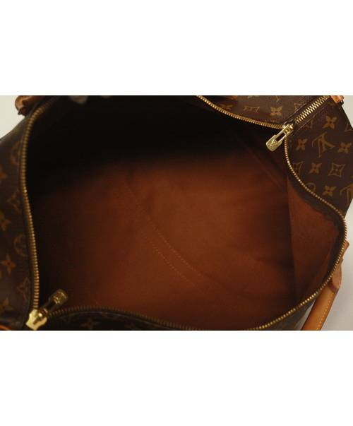 LOUIS VUITTON（ルイ ヴィトン）LOUIS VUITTON (ルイヴィトン) キーポル・バンドリエール55 ブラウン サイズ:55 M41414 SP0901の古着・服飾アイテム
