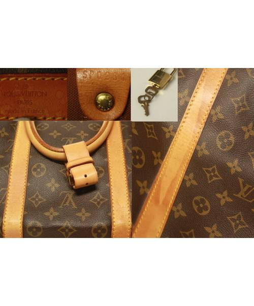 LOUIS VUITTON（ルイ ヴィトン）LOUIS VUITTON (ルイヴィトン) キーポル・バンドリエール55 ブラウン サイズ:55 M41414 SP0901の古着・服飾アイテム