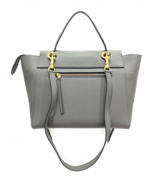 CELINE（セリーヌ）CELINE (セリーヌ) 2WAYショルダーバッグ グレーの古着・服飾アイテム