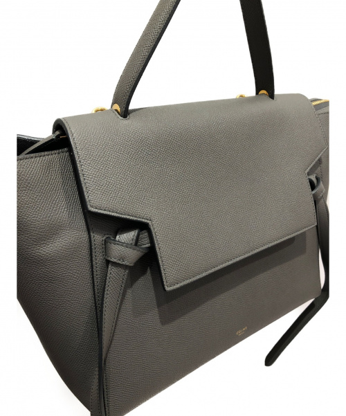 CELINE（セリーヌ）CELINE (セリーヌ) 2WAYショルダーバッグ グレーの古着・服飾アイテム