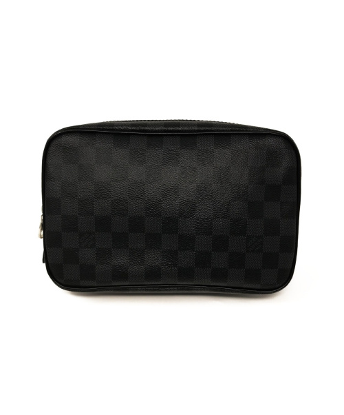 LOUIS VUITTON（ルイ ヴィトン）LOUIS VUITTON (ルイヴィトン) トゥルーストワレGM サイズ:GM ダミエ・グラフィット N47521  BA1117の古着・服飾アイテム