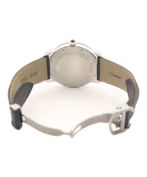 Cartier（カルティエ）Cartier (カルティエ) ロンド クロワジエール ブラック サイズ:42mmの古着・服飾アイテム