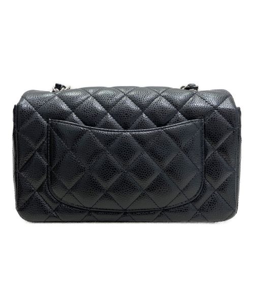 CHANEL（シャネル）CHANEL (シャネル) シングルフラップマトラッセ ブラック サイズ:20の古着・服飾アイテム