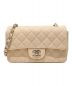CHANEL（シャネル）の古着「シングルフラップマトラッセ 」｜ライトベージュ