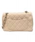 CHANEL (シャネル) シングルフラップマトラッセ  ライトベージュ サイズ:20：748000円
