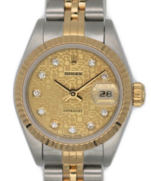 ROLEX（ロレックス）ROLEX (ロレックス) デイトジャスト10Pダイヤ サイズ:26mmの古着・服飾アイテム