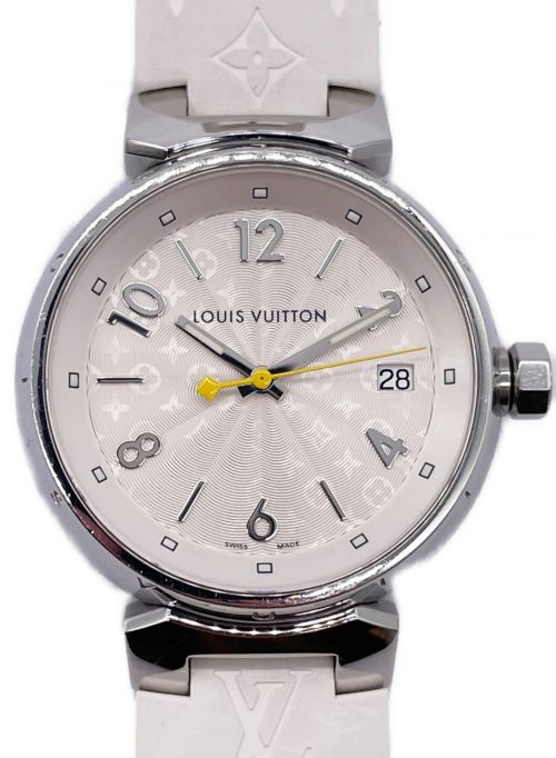 LOUIS VUITTON（ルイ ヴィトン）LOUIS VUITTON (ルイ ヴィトン) タンブールホログラム ホワイト サイズ:35ｍｍの古着・服飾アイテム