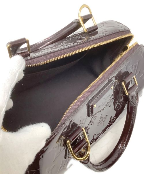 LOUIS VUITTON（ルイ ヴィトン）LOUIS VUITTON (ルイ ヴィトン) ヴェルニハンドバッグ ブラウンの古着・服飾アイテム