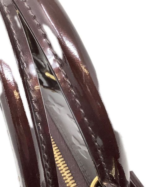 LOUIS VUITTON（ルイ ヴィトン）LOUIS VUITTON (ルイ ヴィトン) ヴェルニハンドバッグ ブラウンの古着・服飾アイテム