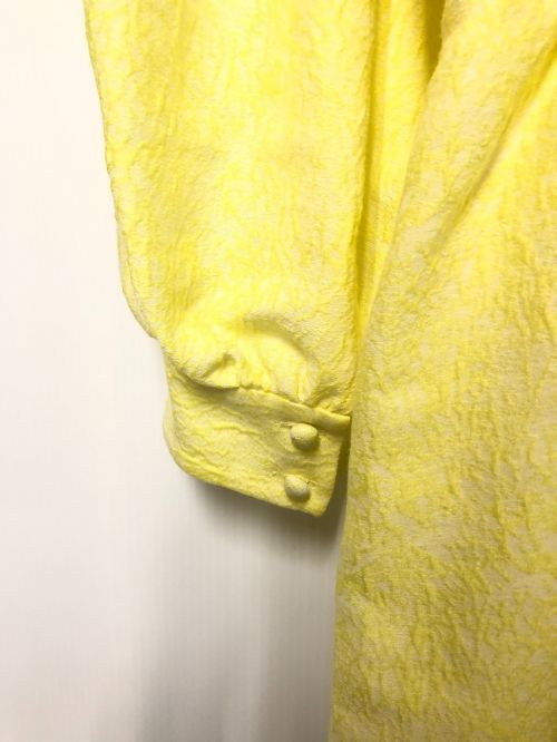 COEL（コエル）COEL (コエル) オリジナルジャガードミニワンピース イエロー サイズ:38の古着・服飾アイテム