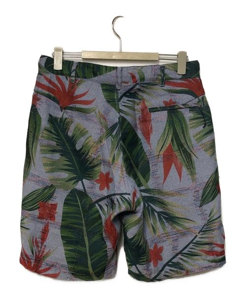 Engineered Garments（エンジニアドガーメンツ）Engineered Garments (エンジニアドガーメンツ) ビッグフローラルショートパンツ / ハーフパンツ ブルー サイズ:Sの古着・服飾アイテム