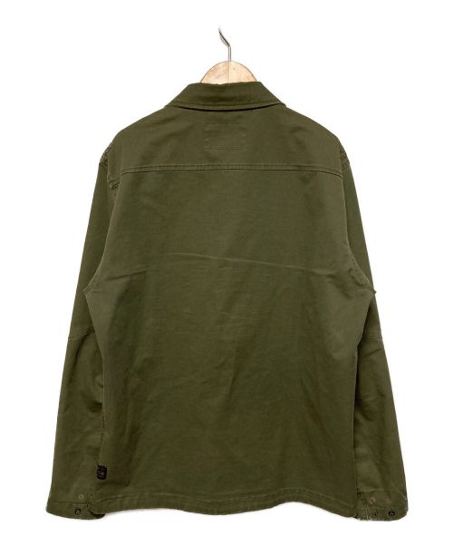 REPLAY（リプレイ）REPLAY (リプレイ) ジップアップミリタリーシャツ カーキ サイズ:Mの古着・服飾アイテム