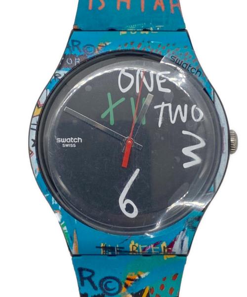 SWATCH（スウォッチ）SWATCH (スウォッチ) Jean-Michel Basquiat (ジャン ミシェル バスキア) 腕時計の古着・服飾アイテム