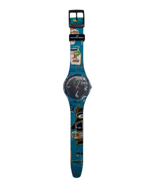 SWATCH（スウォッチ）SWATCH (スウォッチ) Jean-Michel Basquiat (ジャン ミシェル バスキア) 腕時計の古着・服飾アイテム
