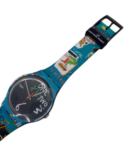 SWATCH（スウォッチ）SWATCH (スウォッチ) Jean-Michel Basquiat (ジャン ミシェル バスキア) 腕時計の古着・服飾アイテム