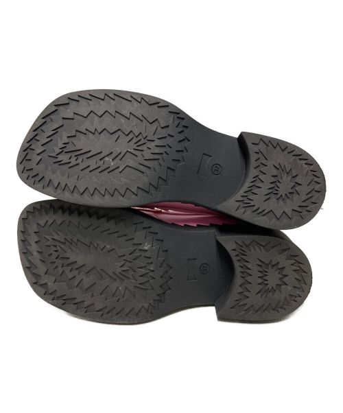 CAMPER（カンペール）CAMPER (カンペール) TAYLOR スクエアトゥ レザーローファー ピンク サイズ:37の古着・服飾アイテム