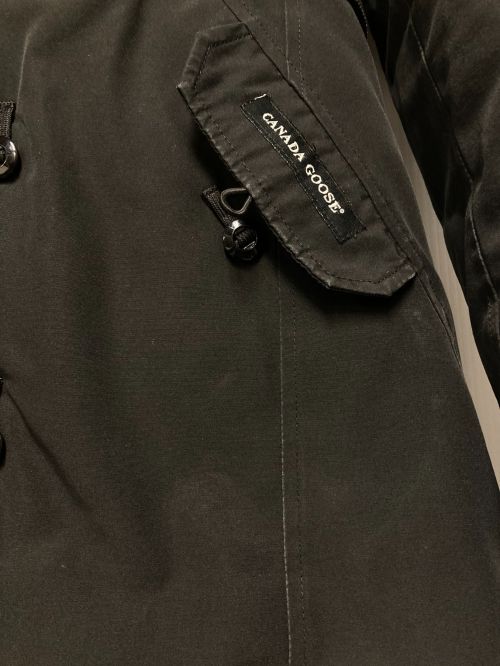 CANADA GOOSE（カナダグース）CANADA GOOSE (カナダグース) コンスタブルパーカー ブラック サイズ:XSの古着・服飾アイテム