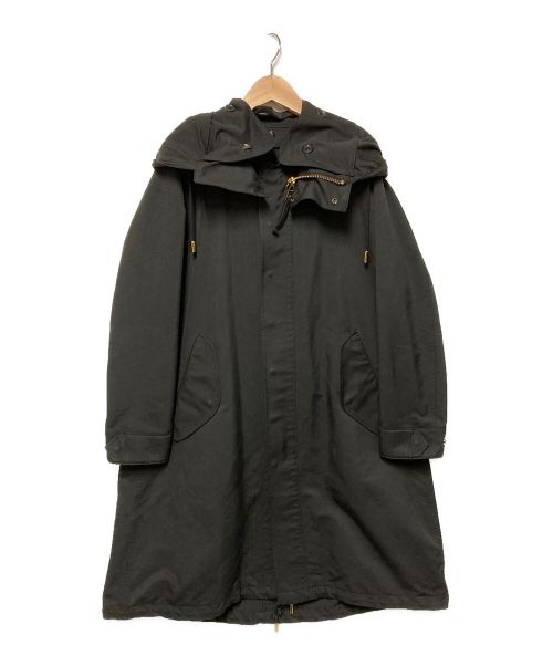 THE RERACS（ザ リラクス）THE RERACS (ザ リラクス) モッズコート ブラック サイズ:36の古着・服飾アイテム