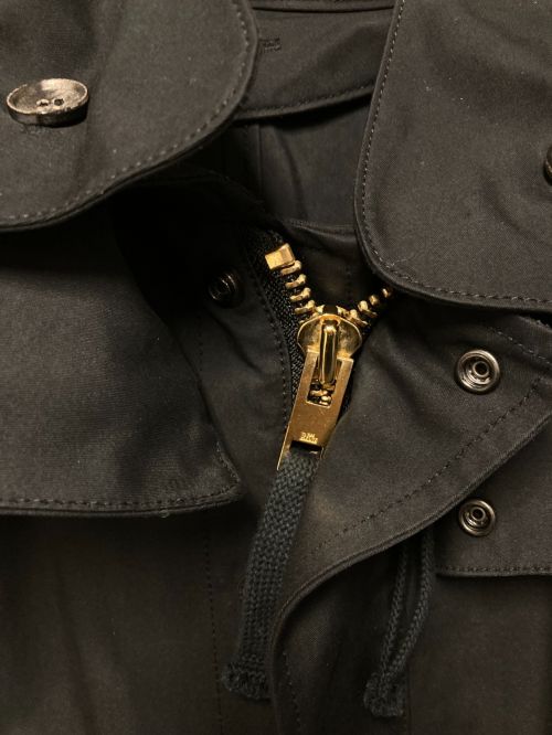 THE RERACS（ザ リラクス）THE RERACS (ザ リラクス) モッズコート ブラック サイズ:36の古着・服飾アイテム