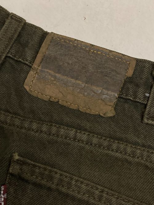 LEVI'S（リーバイス）LEVI'S (リーバイス) デニムパンツ カーキ サイズ:実寸参照の古着・服飾アイテム