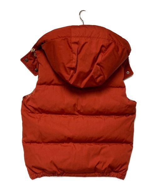 THE NORTHFACE PURPLELABEL（ザ・ノースフェイス パープルレーベル）THE NORTHFACE PURPLELABEL (ザ・ノースフェイス パープルレーベル) 65/35 Hooded Sierra Vest レッド サイズ:WSの古着・服飾アイテム