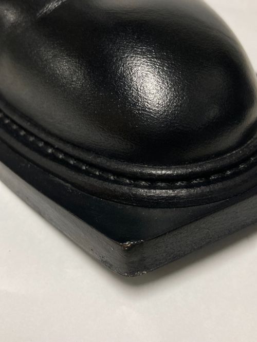 MARTINE ROSE（マーティン・ローズ）MARTINE ROSE (マーティン・ローズ) レザーサイドゴアブーツ ブラック サイズ:39の古着・服飾アイテム