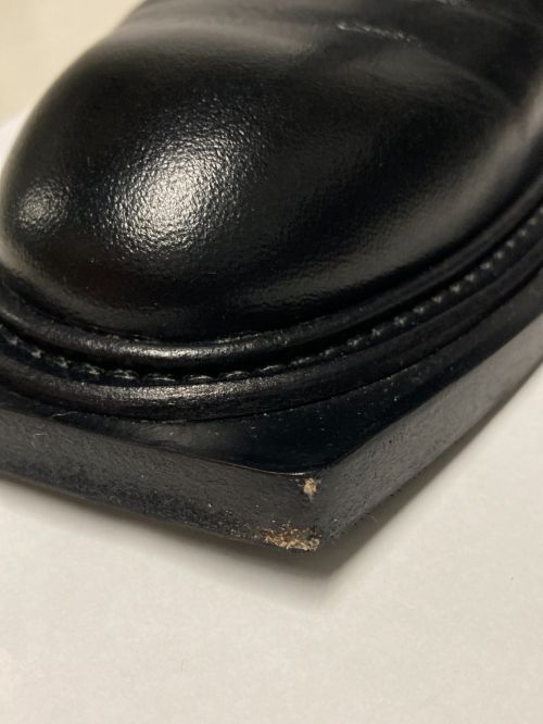 MARTINE ROSE（マーティン・ローズ）MARTINE ROSE (マーティン・ローズ) レザーサイドゴアブーツ ブラック サイズ:39の古着・服飾アイテム