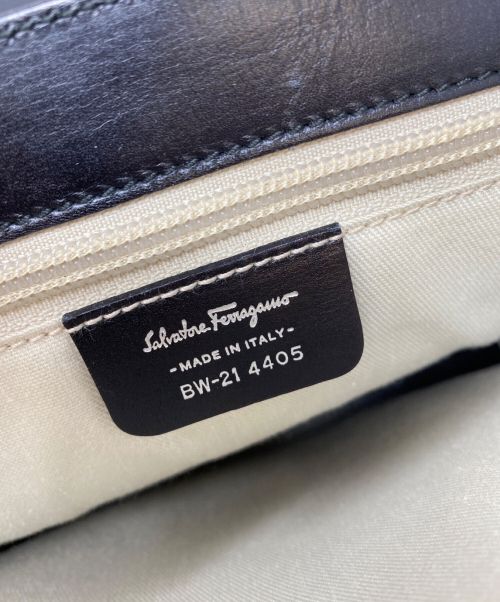 Salvatore Ferragamo（サルヴァトーレ フェラガモ）Salvatore Ferragamo (サルヴァトーレ フェラガモ) 2WAYバッグ ブラックの古着・服飾アイテム