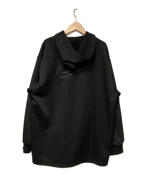 NIKE（ナイキ）NIKE (ナイキ) センタースウォッシュハーフジップパーカー ブラック サイズ:XLの古着・服飾アイテム