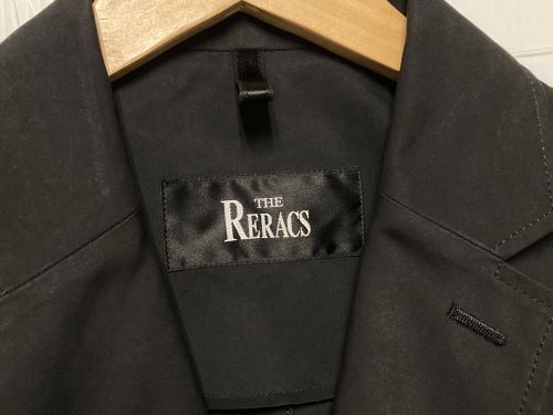 THE RERACS（ザ リラクス）THE RERACS (ザ リラクス) LOOSE CHESTER FELD COAT ブラック サイズ:46の古着・服飾アイテム