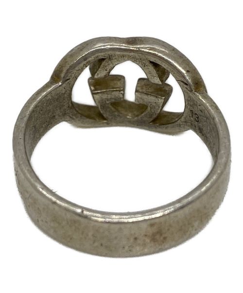 GUCCI（グッチ）GUCCI (グッチ) インターロッキングGリング シルバー サイズ:13号の古着・服飾アイテム