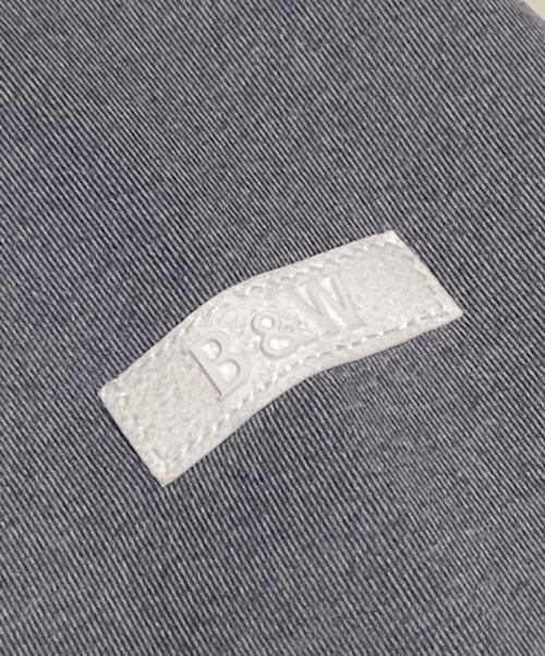 Black&White（ブラックアンドホワイト）Black&White (ブラックアンドホワイト) ギンガムチェックコンビネーションクルーネックスウェット チェック×グレー サイズ:Ｍ 未使用品の古着・服飾アイテム