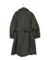 DESCENTE PAUSE (デサントポーズ) WOOL MIX TRENCH COAT グレー サイズ:Ｓ 未使用品：9000円