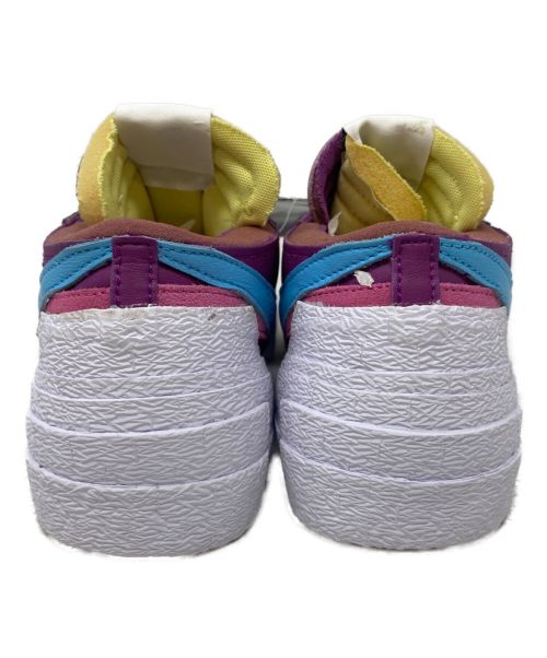 NIKE（ナイキ）NIKE (ナイキ) sacai (サカイ) KAWS (カウズ) Blazer Low パープル サイズ:US7.5の古着・服飾アイテム