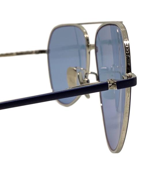 北海道日本ハムファイターズ（ホッカイドウニッポンハムファイターズ）北海道日本ハムファイターズ (ホッカイドウニッポンハムファイターズ) BIG BOSS サングラス ブルー サイズ:60▢13-140の古着・服飾アイテム