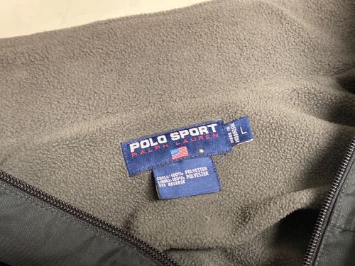 POLO SPORT（ポロスポーツ）POLO SPORT (ポロスポーツ) ナイロンジャケット ブラック サイズ:Lの古着・服飾アイテム