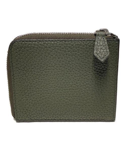 bonaventura（ボナベンチュラ）bonaventura (ボナベンチュラ) L字ジップウォレット ダークグリーンの古着・服飾アイテム