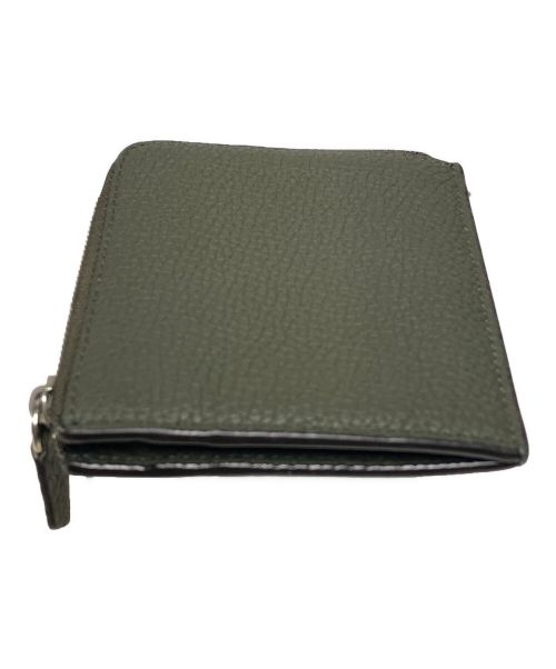 bonaventura（ボナベンチュラ）bonaventura (ボナベンチュラ) L字ジップウォレット ダークグリーンの古着・服飾アイテム