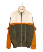 DROLE DE MONSIEURドロール ド ムッシュ）の古着「トラックジャケット」｜アイボリー×カーキ
