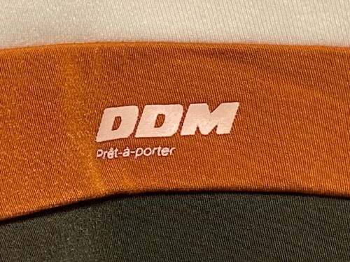 DROLE DE MONSIEUR（ドロール ド ムッシュ）DROLE DE MONSIEUR (ドロール ド ムッシュ) トラックジャケット アイボリー×カーキ サイズ:Sの古着・服飾アイテム