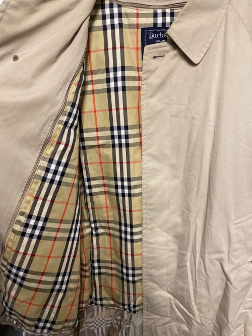 Burberry's（バーバリーズ）Burberry's (バーバリーズ) ノバチェックライナーステンカラーコート ベージュ サイズ:FREEの古着・服飾アイテム