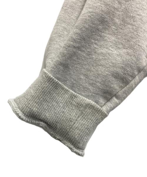 KEBOZ（ケボズ）KEBOZ (ケボズ) BB LOGO SWEAT CREWNECK / バックロゴ刺繍クルーネックスウェット グレー サイズ:Ｌの古着・服飾アイテム