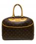 LOUIS VUITTON（ルイ ヴィトン）の古着「モノグラム ドーヴィル」｜ブラウン