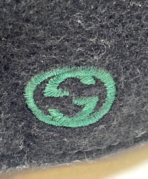 GUCCI（グッチ）GUCCI (グッチ) キャップ ブラックの古着・服飾アイテム