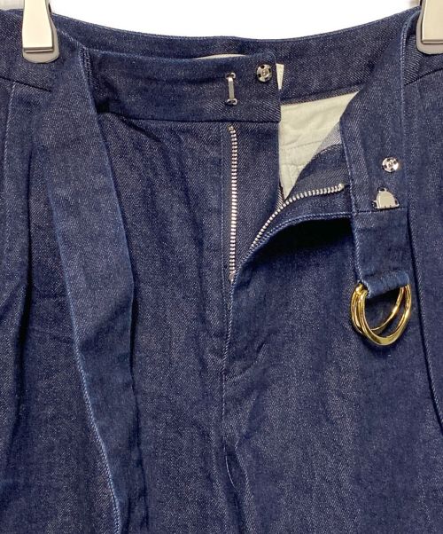 furfur（ファーファー）furfur (ファーファー) テーパードデニムパンツ インディゴ サイズ:Fの古着・服飾アイテム