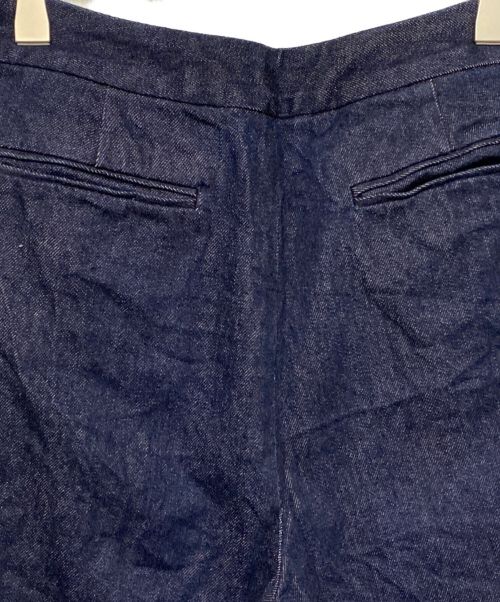 furfur（ファーファー）furfur (ファーファー) テーパードデニムパンツ インディゴ サイズ:Fの古着・服飾アイテム