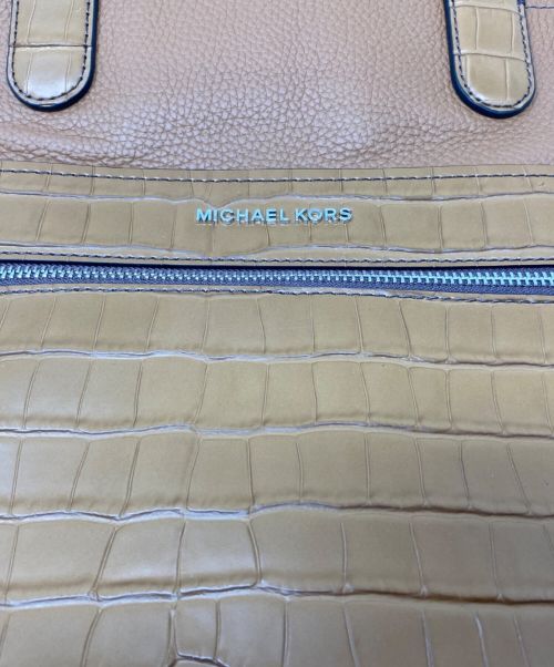 MICHAEL KORS（マイケル・コース）MICHAEL KORS (マイケルコース) トートバッグ キャメルの古着・服飾アイテム