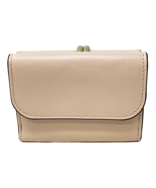 Chloe（クロエ）Chloe (クロエ) スモールトリフォールドレザーウォレット ライトピンク 未使用品の古着・服飾アイテム